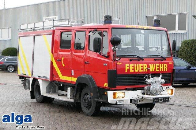 Mercedes-Benz 814 F 4x2, Pumpe, DOKA, Feuerwehr, 26tkm Muut autot