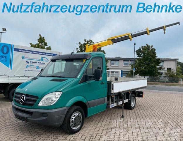 Mercedes-Benz Sprinter 519 CDI Pritsche / Hyva Kran 4,2m=600kg Nosturiautot