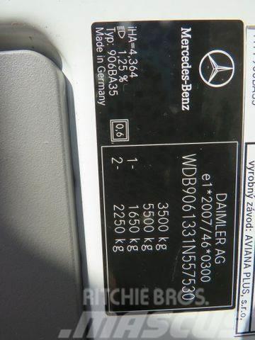 Mercedes-Benz SPRINTER*EURO5*Koffer*Pritsche3,68 m Jakeluautot