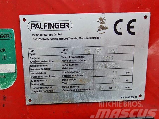 Palfinger F3 151 (k4) / Mitnahmestapler Muut haarukkatrukit