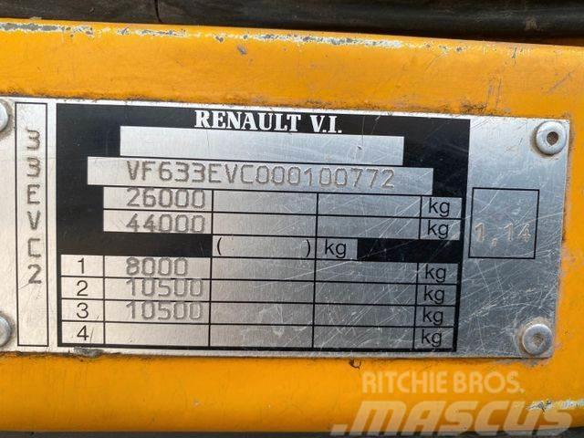 Renault KERAX 420.34 DCi threesided kipper 6x6, 13m3 772 Sora- ja kippiautot