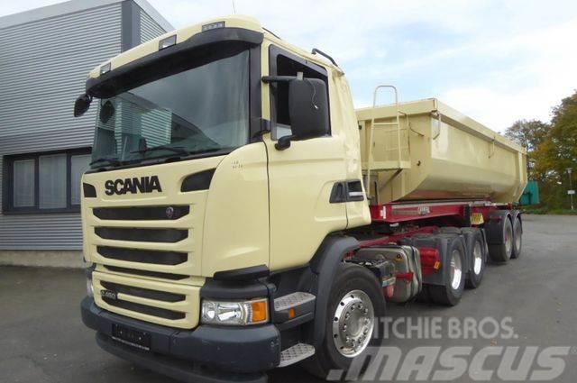 Scania G 450 6x4 Unfkompl. Zug Carnehl CHKS/HH Unfall Vetopöytäautot