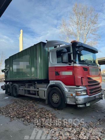 Scania R360 6X2 GLASENTSORGER RÜCKWÄRTS KIPPER Jäteautot