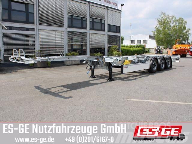 Schmitz Cargobull 3-Achs-Containerchassis Puoliperävaunulavetit