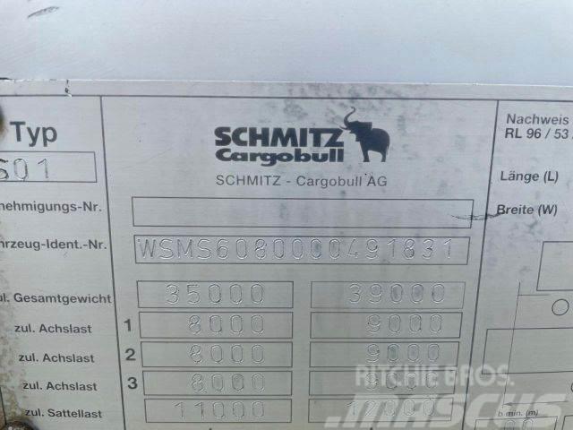 Schmitz Cargobull woodtrailer vin 831 Puu puoliperävaunut