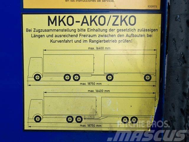 Schmitz Cargobull ZK 18/ Tandem Umpikoriperävaunut