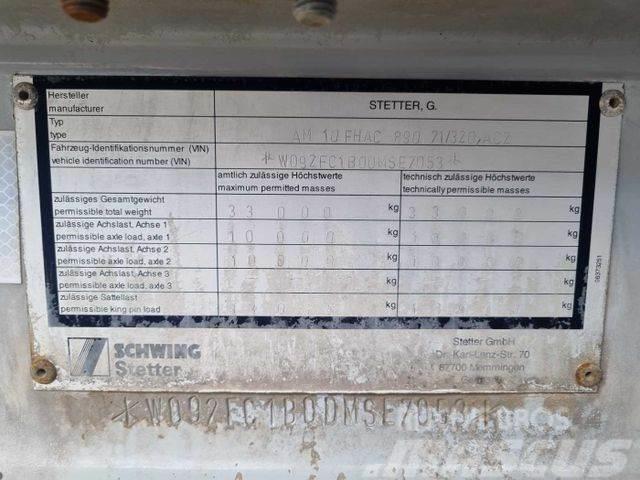  Schwing/Stetter AM 10 Betonmischer 10m³ BPW Lift Muut puoliperävaunut