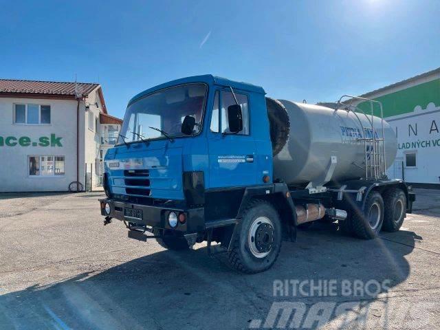 Tatra 815 6x6 stainless tank-drinking water 11m3,858 Paine-/imuautot