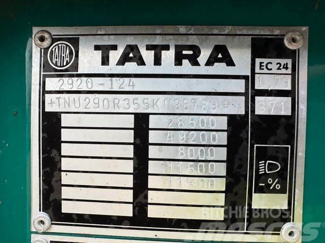 Tatra T 815 woodtransporter 6x6, crane+WILD 789+101 Puuautot