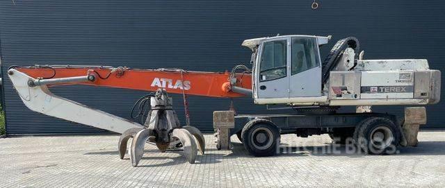 Terex Atlas TM350 *Bj2008/14500h/ZSA/Motorschaden* Pyöräkaivukoneet