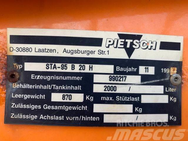 Unimog Pietsch Salzstreuer STA95-B Unimog Bandstreuer Tienhoitoautot