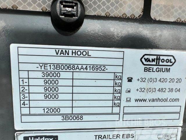 Van Hool BDF, food tank 20m3 vin 952 Puoliperävaunualustat