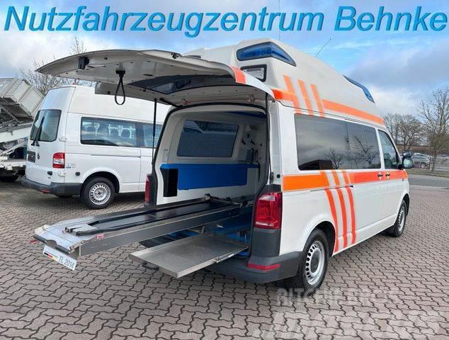 Volkswagen T6 RTW/KTW lang Ambulanz Mobile Hornis Ambulanssit