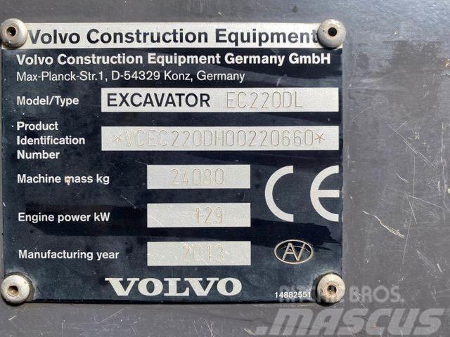 Volvo EC220 DL **BJ2013 *10000/ New Engine / New UC Telakaivukoneet