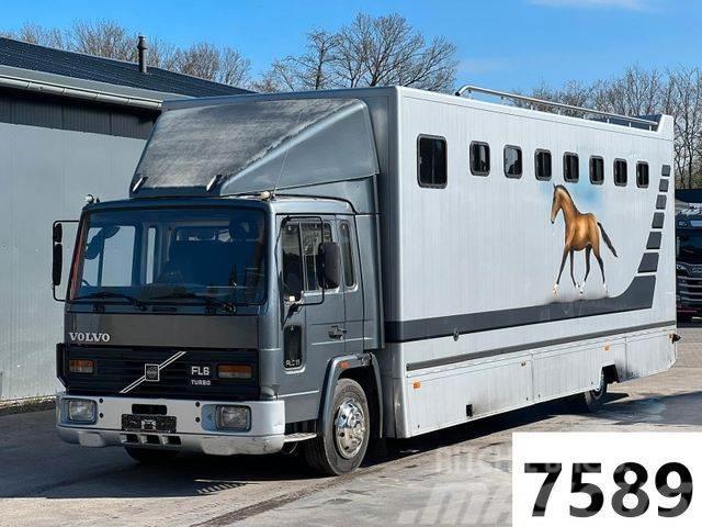 Volvo FL 6-11 Turbo Pferdetransporter 7 Pferde Eläinkuljetusautot