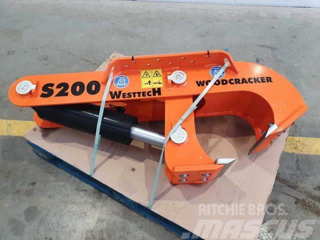 Westtech Woodcracker S200 / Wurzelstockschere Muut koneet