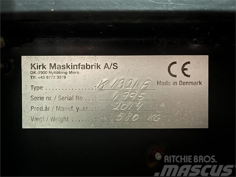  Kirk Mandskabskurv K1321A m. hydraulisk sving og a Kurottajat