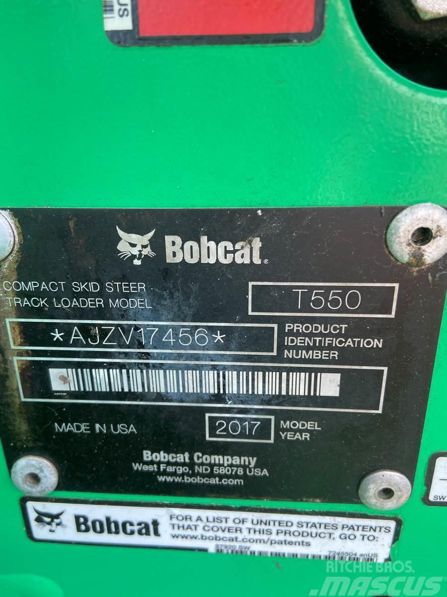 Bobcat T550 Liukuohjatut kuormaajat
