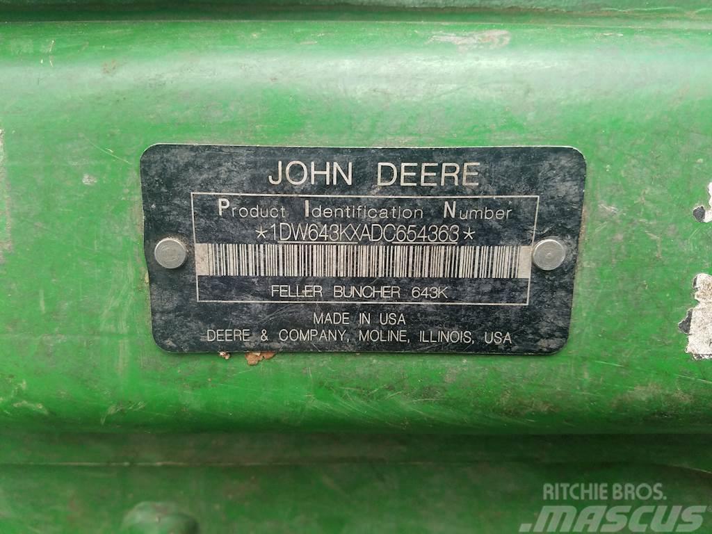 John Deere 643K Kaatokasauskoneet
