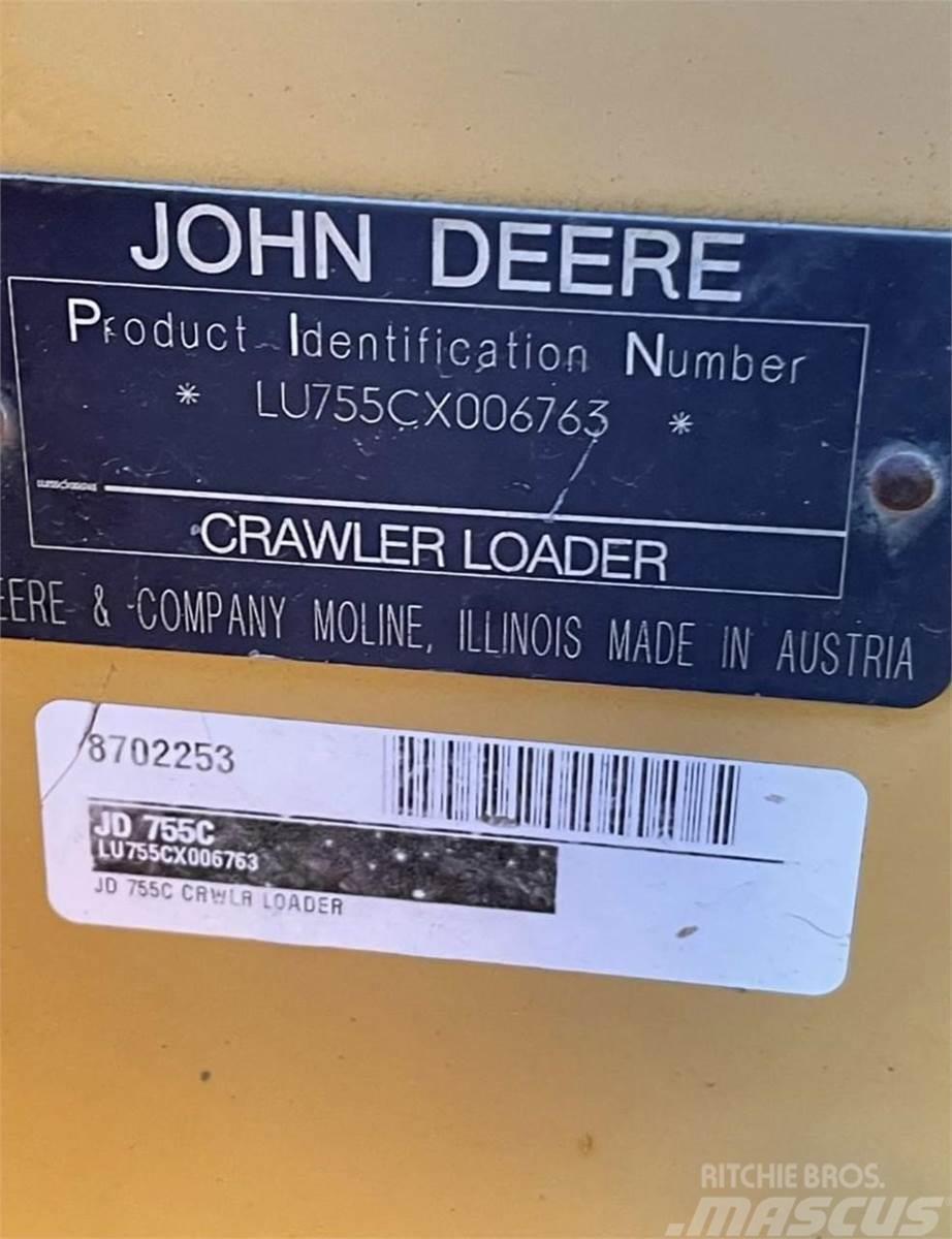 John Deere 755C Telakuormaajat