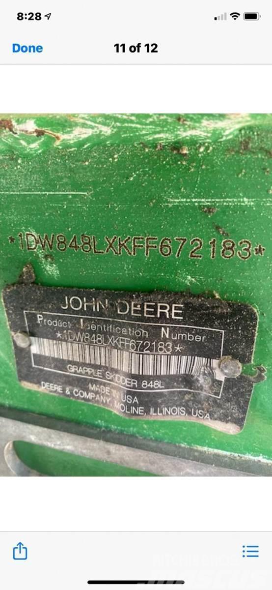 John Deere 848L Juontokoneet