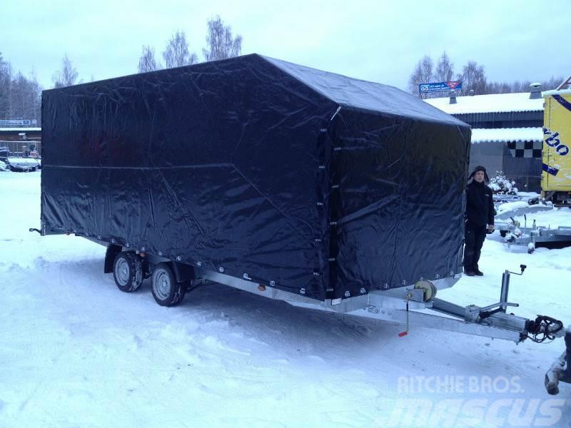 Boro ATLAS 6x2,2x1,9 3500 kg pressu Pressukapelliperävaunut
