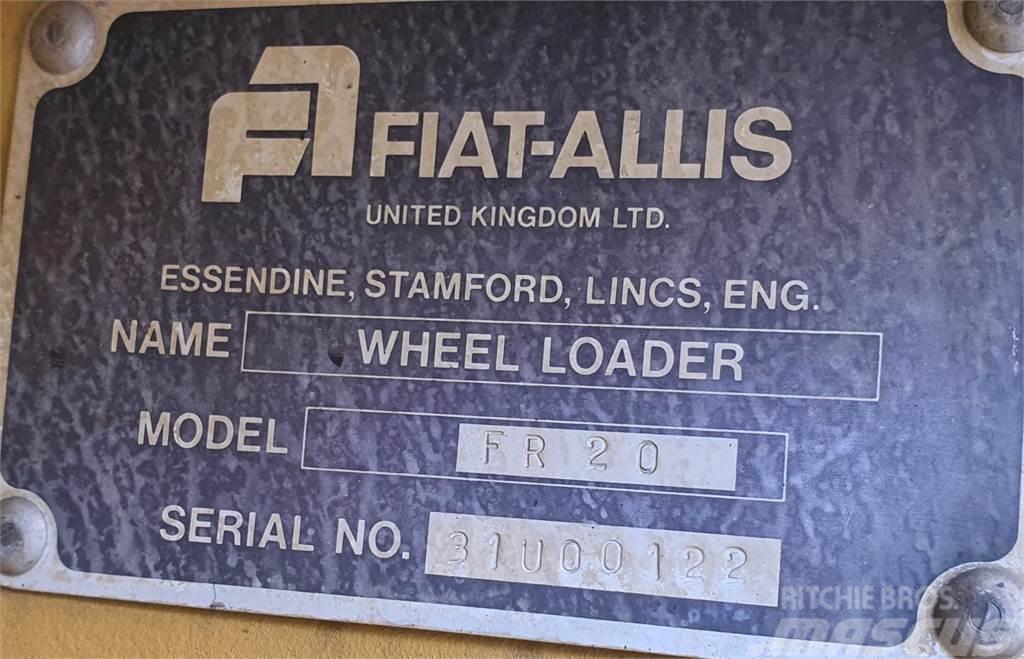 Fiat-Allis FR20 +vaaka ja kauha Pyöräkuormaajat