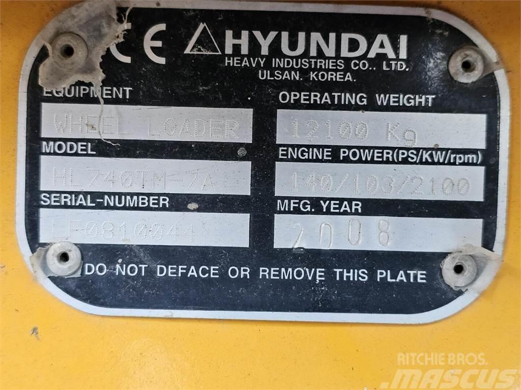 Hyundai HL 740 TM 7A Pyöräkuormaajat