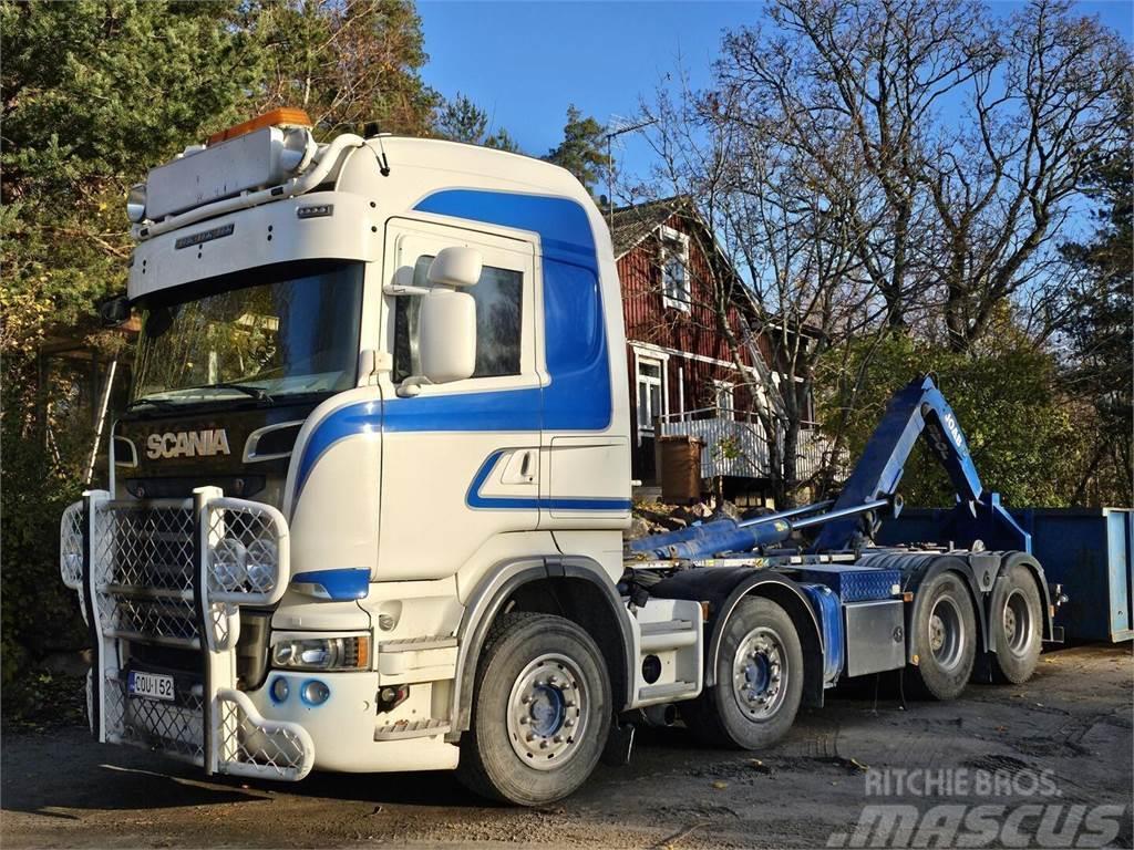 Scania R560 8x4 koukku Koukkulava kuorma-autot