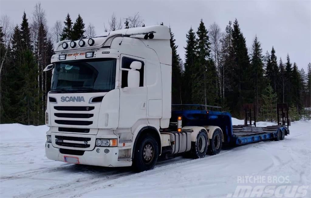 Scania R560 / Siimet lavetti Vetopöytäautot