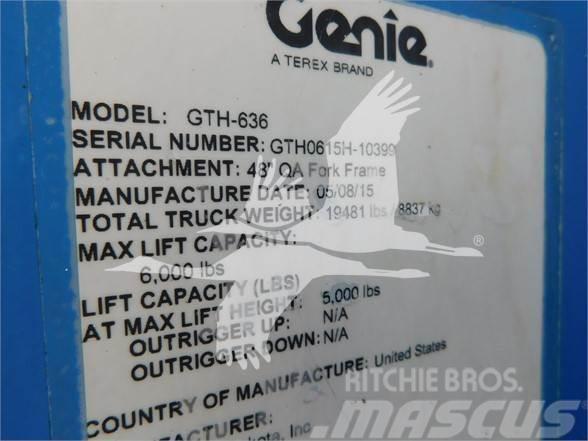 Genie GTH636 Kurottajat