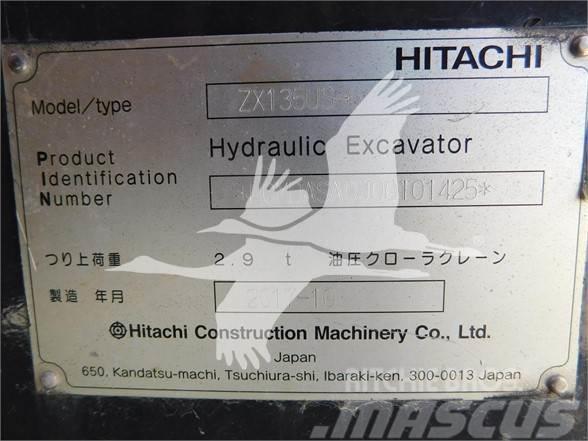 Hitachi ZX135US-6 Telakaivukoneet