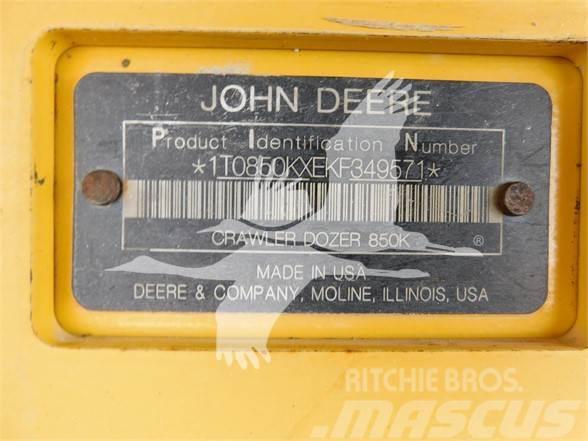 John Deere 850K WLT Telaketjupuskutraktorit