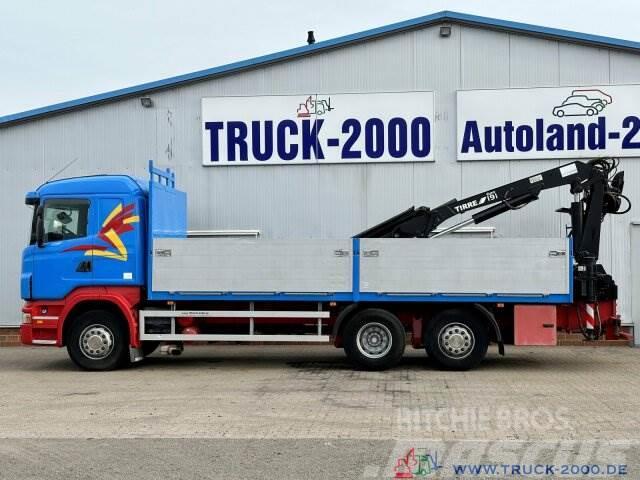 Scania R400 Atlas Tirre 191L 9m=1,7t. 7m Ladefl. 1.Hand Lava-kuorma-autot