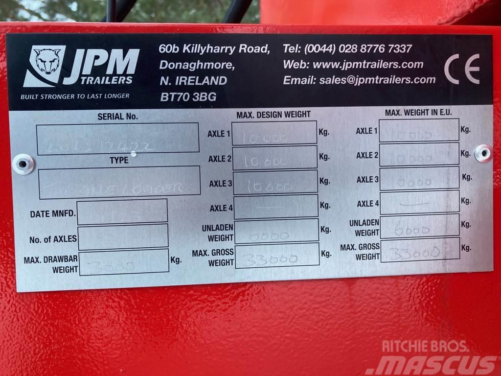 JPM 3-AKSELINEN 33TON TRAKTORILAVETTI + LEVIKKEET + HY Muut perävaunut