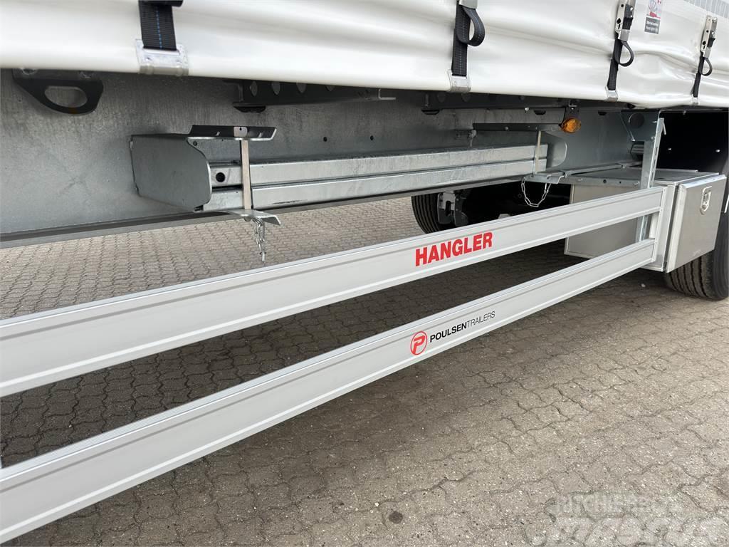 Hangler 3-aks 45-tons gardintrailer Nordic Pressukapellipuoliperävaunut