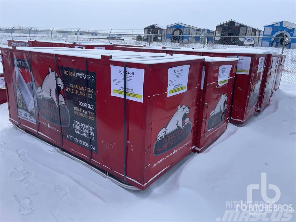 Arctic Shelter 150 ft x 50 ft x 26 ft Peak Dou ... Teräsrunkorakennukset