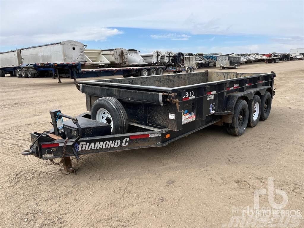 Diamond C 16 ft Tri/A Dump Autonkuljetusperävaunut