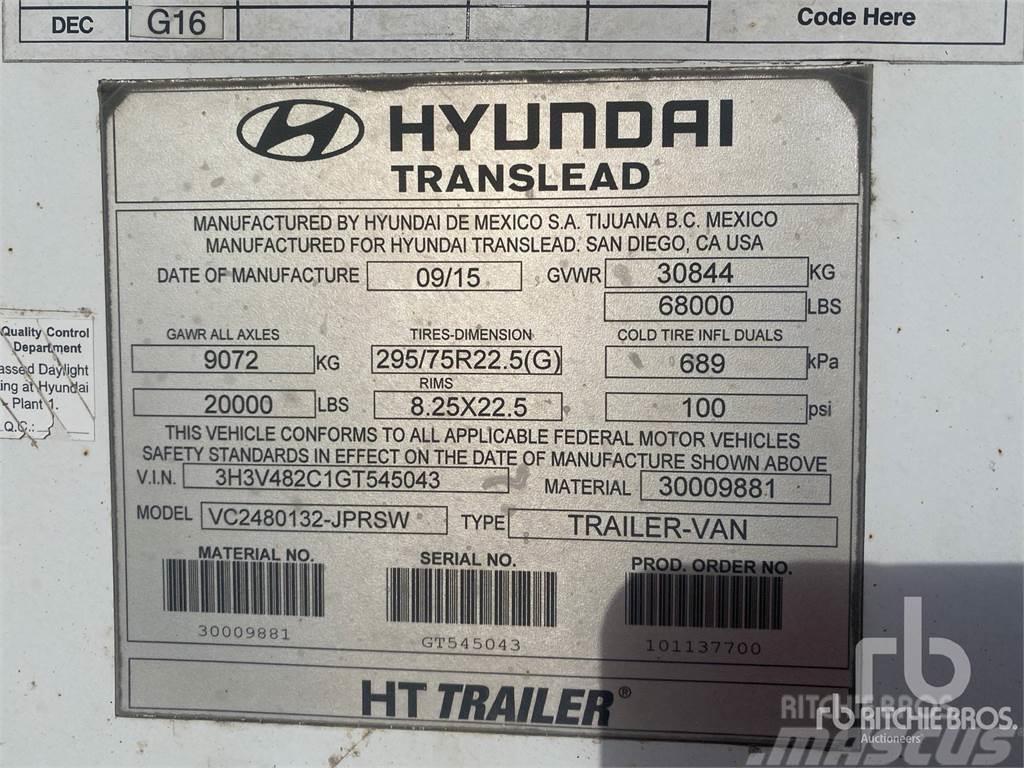 Hyundai 48 ft x 102 in T/A Umpikori puoliperävaunut