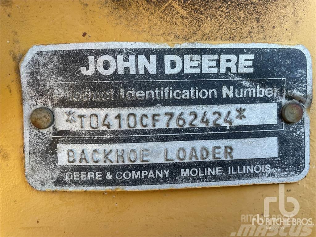John Deere 410C Kaivurikuormaajat