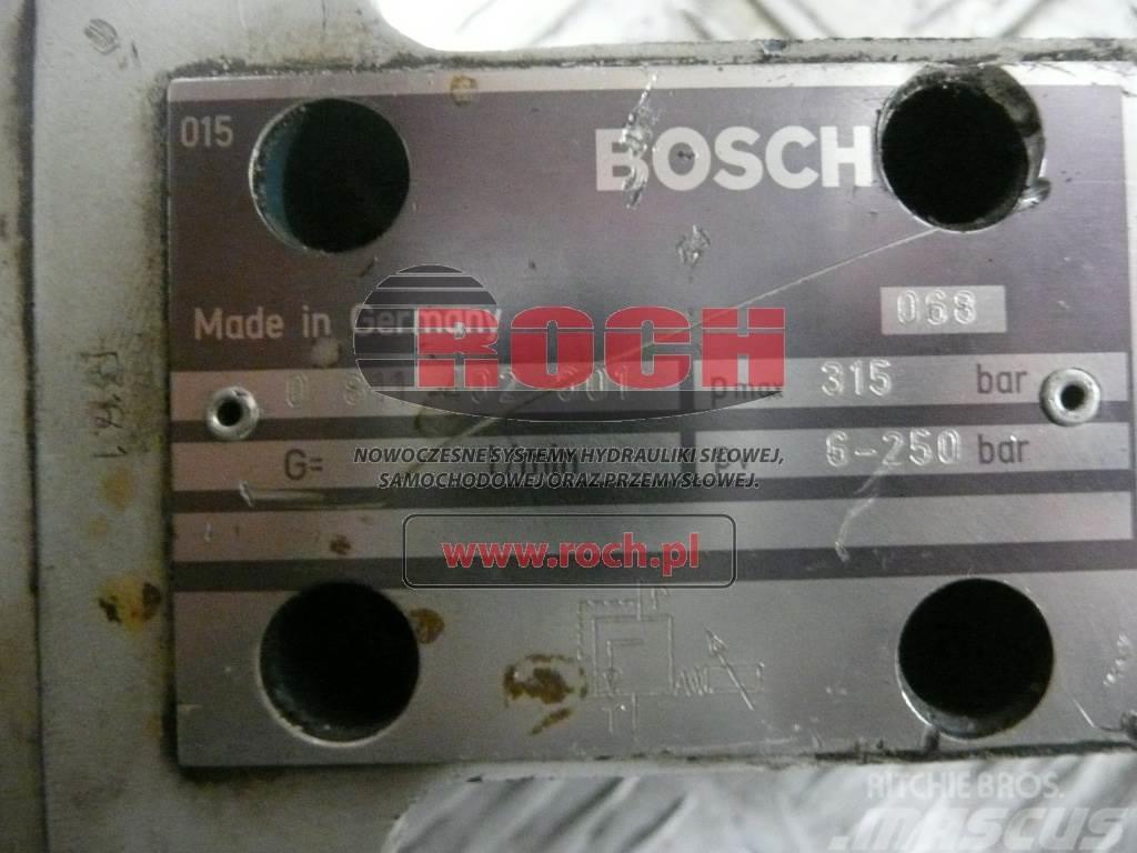 Bosch 0811402001 P MAX 315 BAR PV6-250 BAR - 1 SEKCYJNY  Hydrauliikka