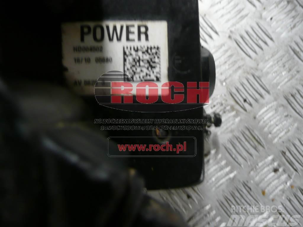 Power HD004502 16/10 05680 AV5629 3 + 61240 - 2 SEKCYJNY Hydrauliikka