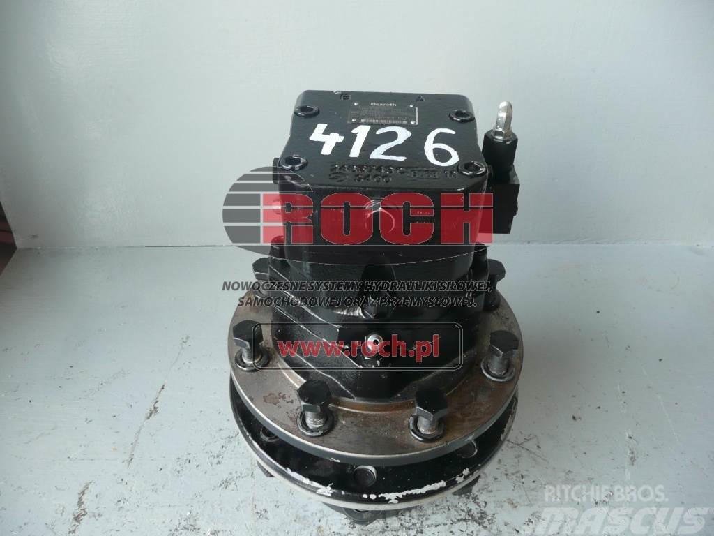 Rexroth + BONFIGLIOLI A6VE45HZ6/52W1-VRF66N007-S2620 R9024 Moottorit