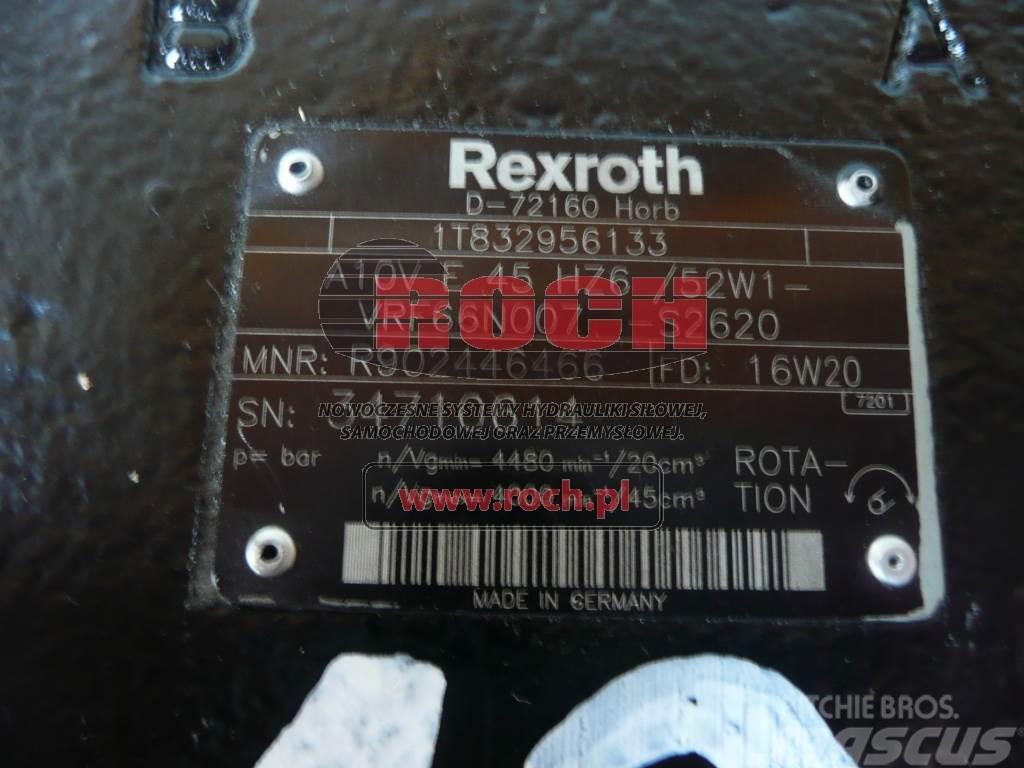 Rexroth + BONFIGLIOLI A6VE45HZ6/52W1-VRF66N007-S2620 R9024 Moottorit