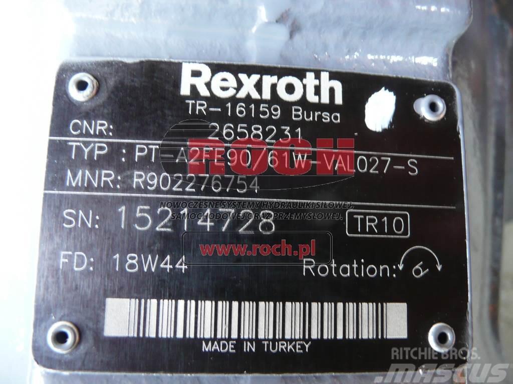 Rexroth PT- A2FE90/61W-VAL027-S 2658231 Moottorit