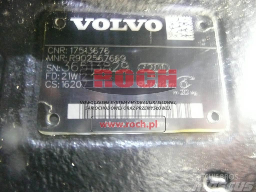 Volvo 17513676 R902567669 16207 + 17507437 R902567004 R9 Hydrauliikka