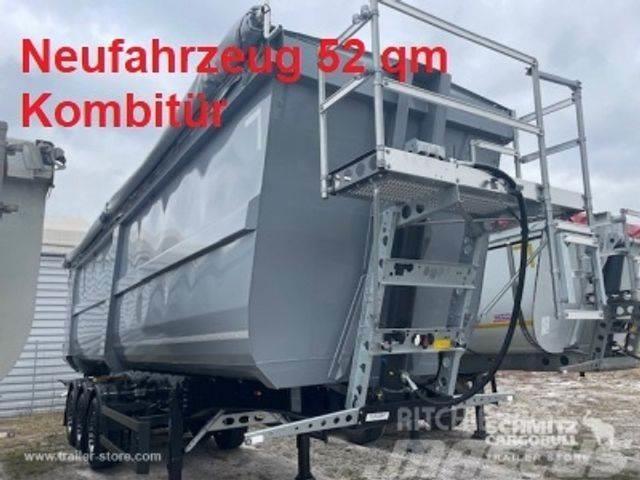 Schmitz Cargobull Kipper Stahlrundmulde 52m³ Kippipuoliperävaunut