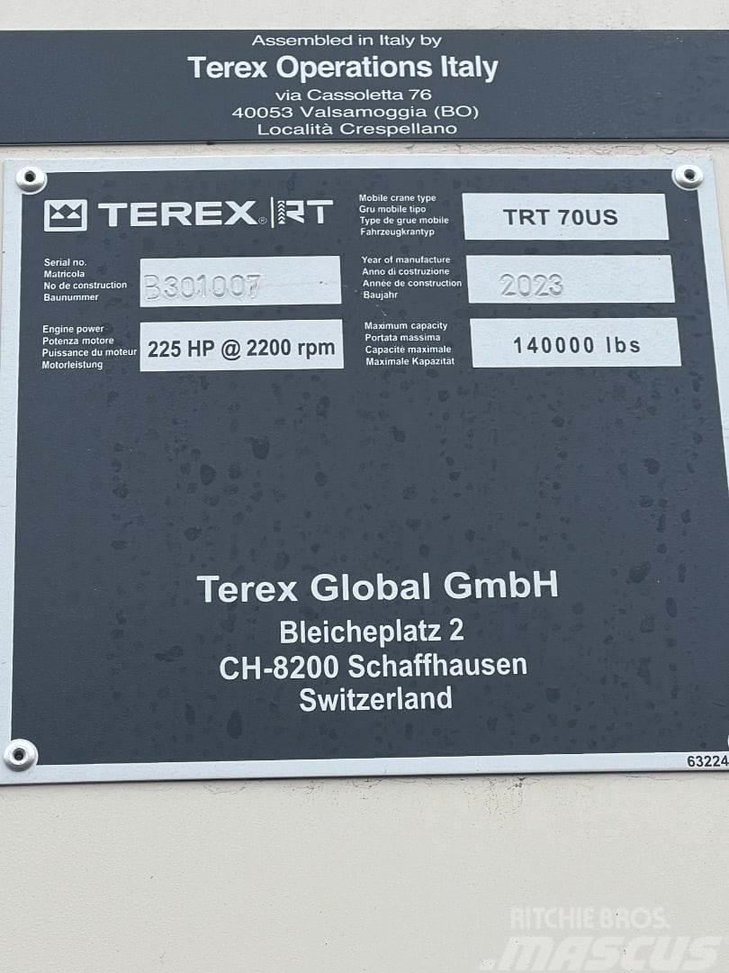 Terex TRT 70 RT-nosturit