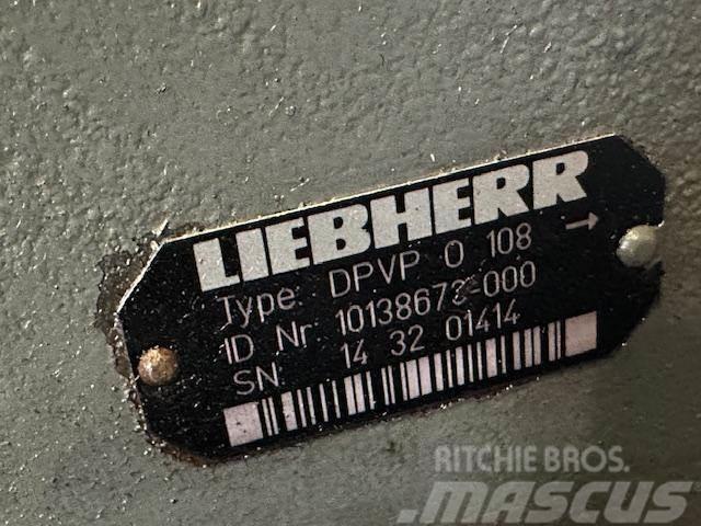 Liebherr A 924 C HD POMPA HYDRAULICZNA DPVP O 108 Hydrauliikka