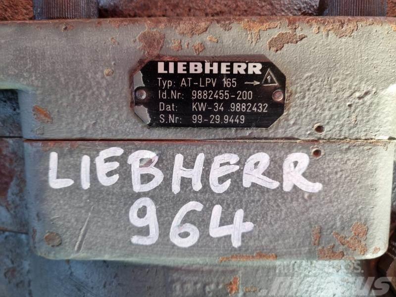 Liebherr R 964 LPV 165 POMPA HYDRAULICZNA Hydrauliikka